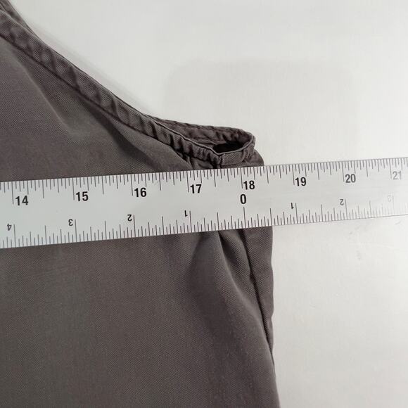 Anthropologie S Cloth Stone Marfa Jumpsuit Wide Leg Halter Brown - Picture 7 of 10